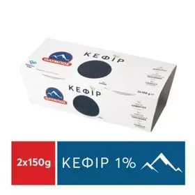 Όλυμπος Κεφίρ 1% 2x150g