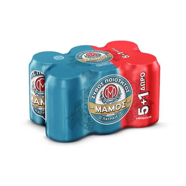 μπίρα Pilsener 6x330ml (5+1 τεμ.ΔΩΡΟ)