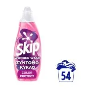 Skip Απορρυπαντικό Πλυντηρίου Ρούχων Color Protect Wonder 54Mεζ