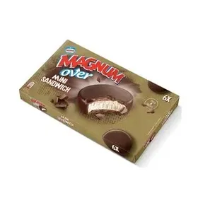 MAGNUM Over Sandwich Παγωτό 4x90γρ