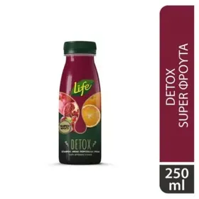 LIFE Σταφύλι, Μήλο, Πορτοκάλι, Ρόδι 250ML.