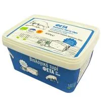 Τυρί Φέτα Π.Ο.Π. Βιολογική σε τάπερ Nostos Fresh 400 g