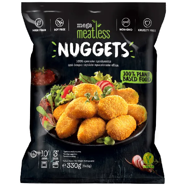 MEGA MEATLESS NUGGETS 360g