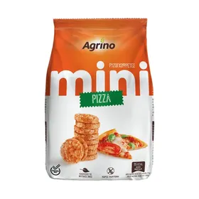 AGRINO Mini Ρυζογκοφρέτες Pizza Χωρίς γλουτένη