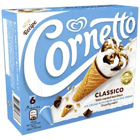 Cornetto mini πυραυλάκια classic 6x60γρ.