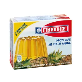 Ζελέ 200γρ ανανάς / μπανάνα / κεράσι / φράουλα