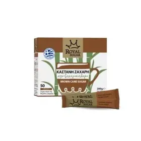 ΖΑΧΑΡΗ ΚΑΣΤΑΝΗ ROYAL ΣΕ STICKS 50 Τεμ Χ4γρ