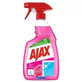 Ajax Γιορτή Λουλουδιών Ρόδο Αυγής Καθαριστικό Τζαμιών Αντλία 750ml