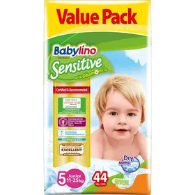 Sensitive ανοιχτές πάνες No5 junior 44 τεμαχίων