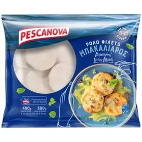PESCANOVA ΜΠΑΚΑΛΙΑΡΟΣ ΡΟΛΟ ΦΙΛΕΤΟ MSC 480g