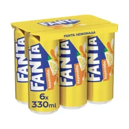 Fanta Αναψυκτικό Λεμονίτα Sleek 6x330ml