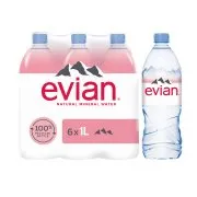 EVIAN Φυσικό Μεταλλικό Νερό 6x1lt