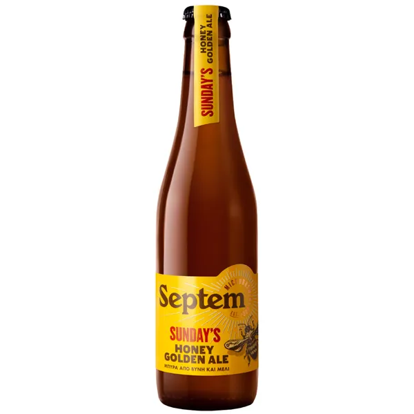 SEPTEM Sunday's honey gold Ale ΜΕ ΕΚΠΤΩΣΗ 0,40€