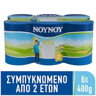 ΝΟΥΝΟΥ Ρόφημα Γάλακτος 6X400g