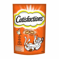 CATISFACTIONS Σνακ Γάτας με Κοτόπουλο 60g