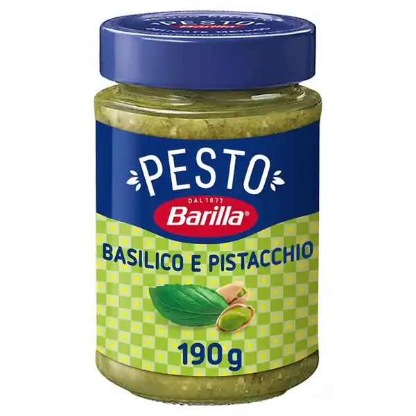 Barilla Σάλτσα Pesto Basilico Pistacchio Χωρίς Γλουτένη 190γρ.