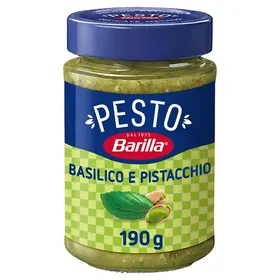 Barilla Σάλτσα Pesto Basilico Pistacchio Χωρίς Γλουτένη 190γρ.