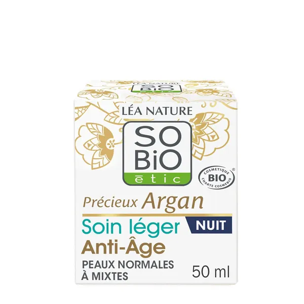 SOBIOETIC Βιολογική Αναπλαστική Κρέμα Νυκτός 50 ml