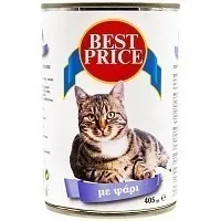 BEST PRICE κονσέρβα γάτας ψάρι 405g