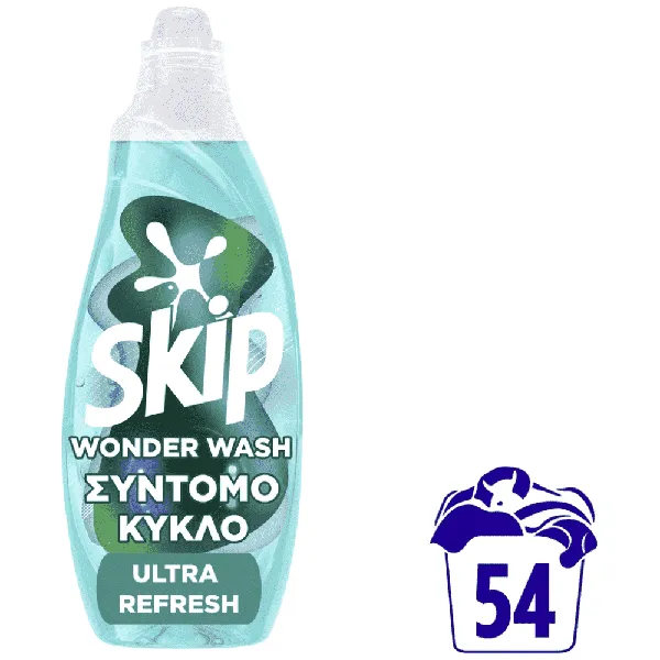 Wonder Wash Ultra Refresh υγρό απορρυπαντικό πλυντηρίου ρούχων 54μεζ