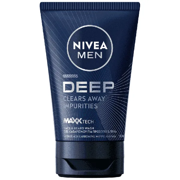 Nivea Men Deep Gel Καθαρισμός Προσώπου