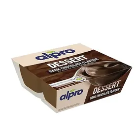 Alpro Επιδόρπιο Μαύρης Σοκολάτας Χωρίς Γλουτένη 4x125γρ.