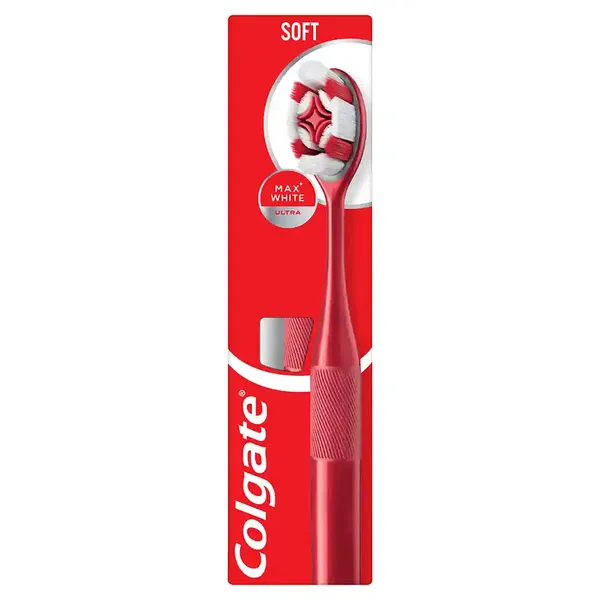 Colgate Max White Ultra Οδοντόβουρτσα Charcoal Μαλακή