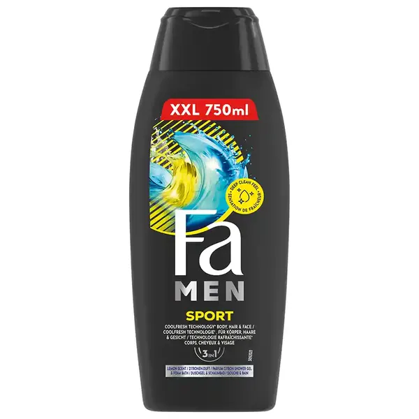 Fa Men Αφρόλουτρο Sport Energizing 750ml.