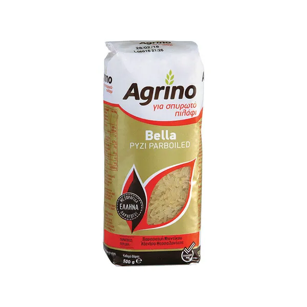 ρύζι parboiled bella 500/1000γρ. ή brown 500γρ. & μακρύκοκκο 10 λεπτών Ο.Γ.Π. κλασικό ή σε σακουλάκι 500γρ.