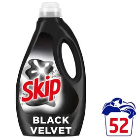 Skip Υγρό Απορρυπαντικό Πλυντηρίου Ρούχων Black Velvet  52mez. 2,34lt.