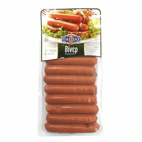 Πασσιάς Λουκάνικα Βίνερ Βουρστ 1 kg