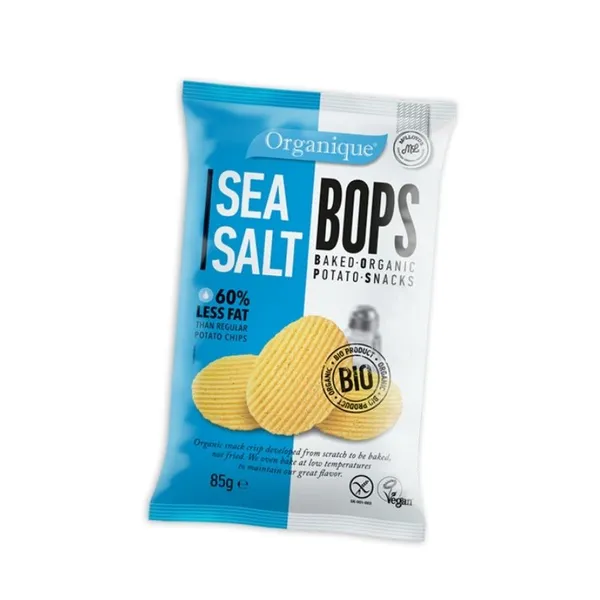 MCLLOYDS Σνάκ καλαμποκιού με θαλασσινό αλάτι 50 GR