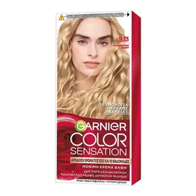 L'oreal Garnier Color Sensation Βαφή Μαλλιών No9.13 Κρυστάλλινο Ξανθό 40ml.