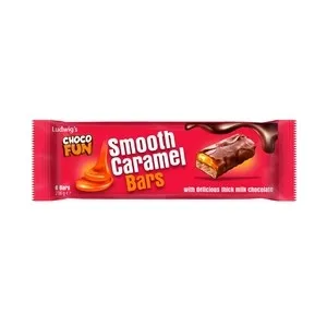 CHOCO FUN Smooth & Caramel Σοκολάτα 6x36γρ.