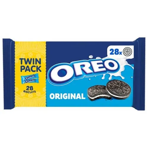 OREO μπισκότα original 2x154γρ.