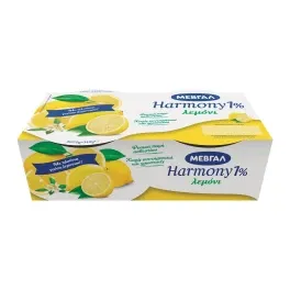 Harmony 1% Επιδόρπιο Γιαουρτιού Λεμόνι 2x170gr