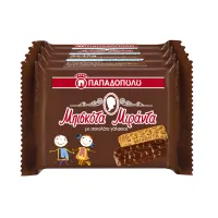 Μπισκότα Μιράντα με Επικάλυψη Σοκολάτα Fresh Packs Παπαδοπούλου 4x45 g