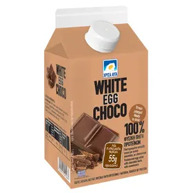 ΧΡΥΣΑ ΑΥΓΑ σοκολατούχο ρόφημα πρωτεϊνών από ασπράδι 500ml