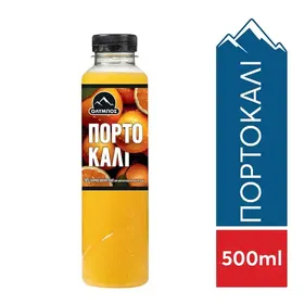 Όλυμπος Φυσικός Χυμός Πορτοκάλι 500ml