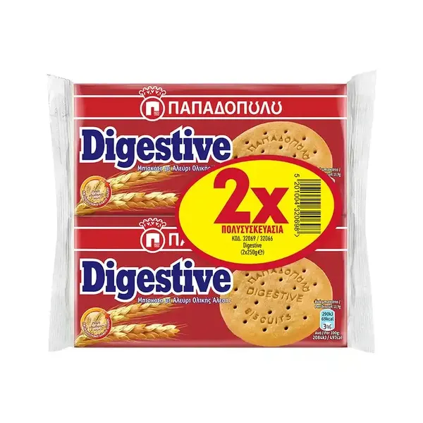 Μπισκότα digestive ΠΑΠΑΔΟΠΟΥΛΟΥ