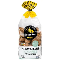 Τσατσάκης Μπουκίτσες Κριθίνες Με Ελαιόλαδο Χωρίς Αλάτι 400gr