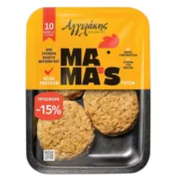 ΑΓΓΕΛΑΚΗΣ μπιφτέκι κοτόπουλο προψημένο 500g