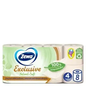 ZEWA EXCLUSIVE NATURALSOFT FSC ΡΟΛ.ΥΓ,7Χ8R, 4Ply