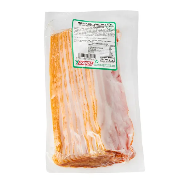 Μπέικον καπνιστό IFANTIS σε φέτες 300gr