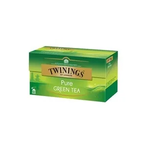 TWININGS Πράσινο Τσάι Green Pure Ρόφημα 25x1.5γρ