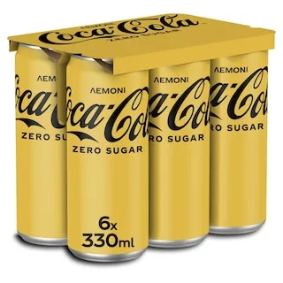 Αναψυκτικό Cola Zero Λεμόνι Κουτί