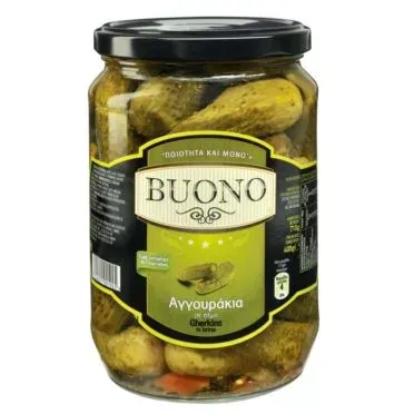 BUONO ΑΓΓΟΥΡΑΚΙΑ (5-8cm) ΣΤΡ. 400G BAZO