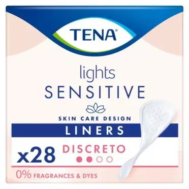 TENA Lights Sensitive Discreto | Σερβιετάκια ακράτειας