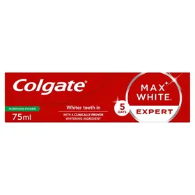 Colgate Max White Expert Purifying Power Οδοντόκρεμα 75ml