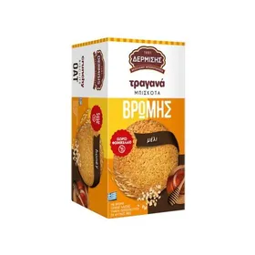 μπισκότα βρώμης με μέλι / κανέλα & καστανή ζάχαρη 180γρ • καρύδα 160γρ